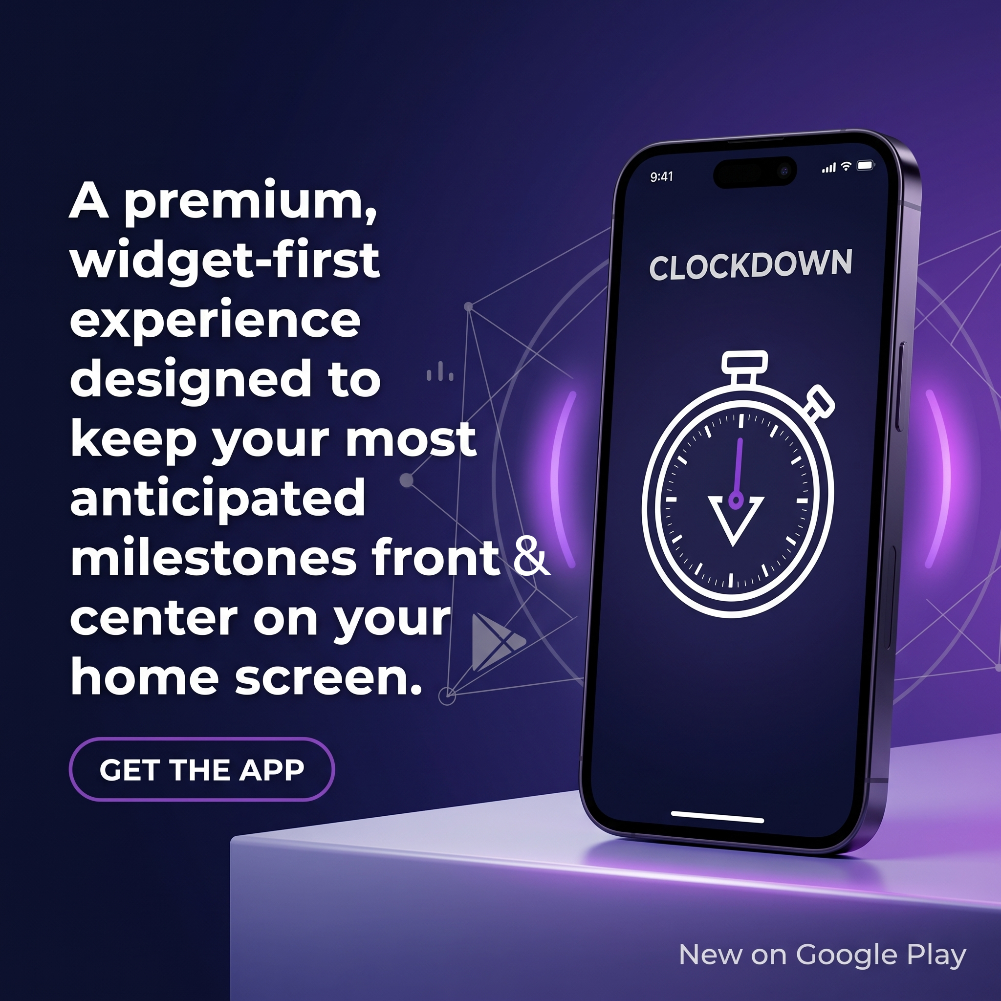 Clockdown app on Google Play - premium widget-first countdown timer